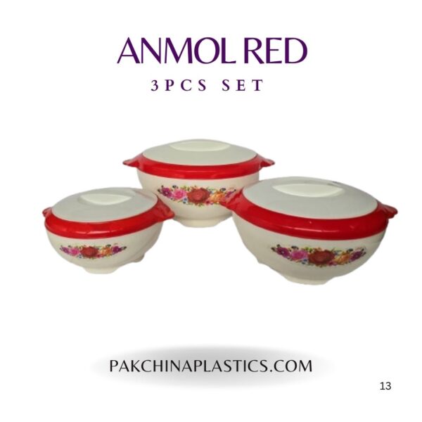 Anmol Hotpot (3 Piece Set) "Red"