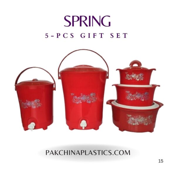 Spring (5 Piece Gift Set) "Red"